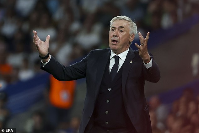 Carlo Ancelotti a abandonné Vinicius Jnr