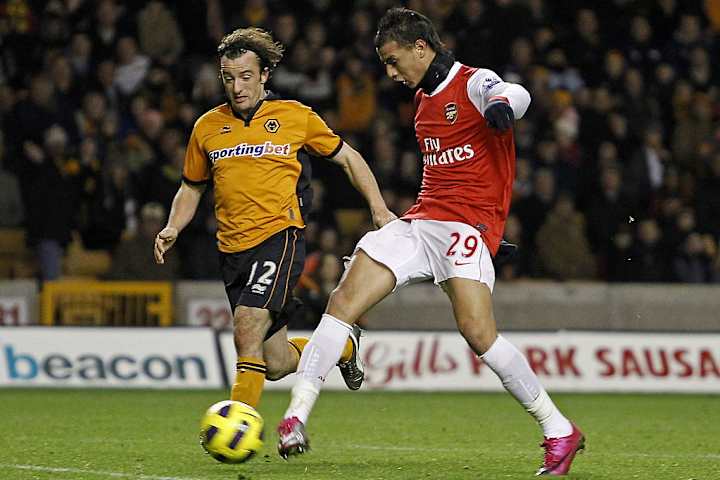 L'attaquant franco-marocain d'Arsenal, Marouane Chamakh