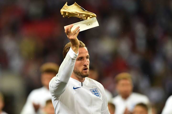 Harry Kane avec le Soulier d'Or