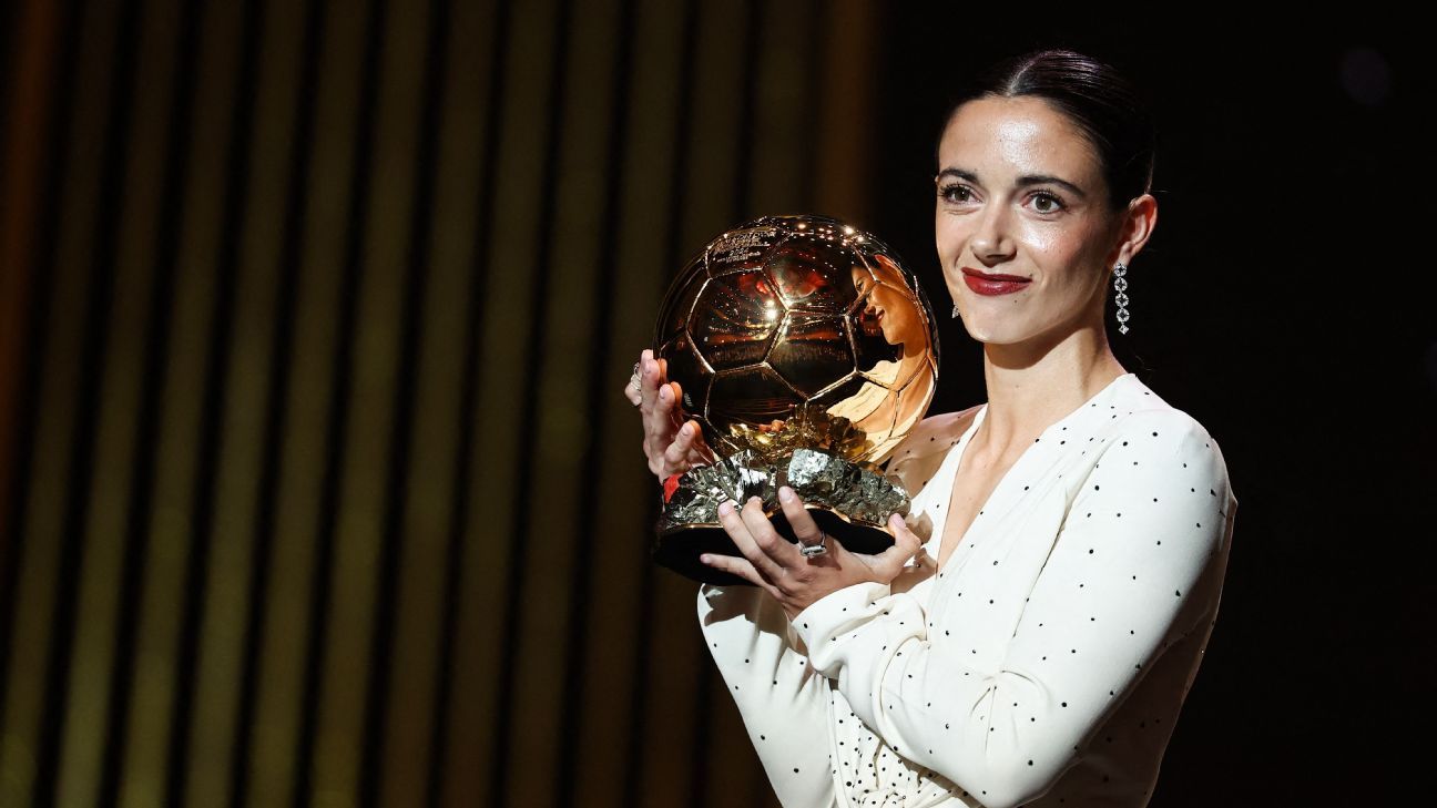 Aitana Bonmatí remporte son deuxième Ballon d'Or Féminin