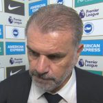 Ange Postecoglou furieux après la défaite de Tottenham à Brighton