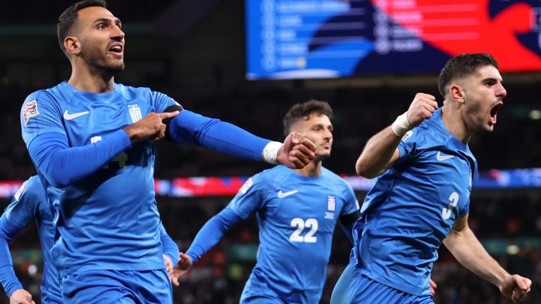 Angleterre 1-2 Grèce : Pavlidis choque Wembley avec un doublé