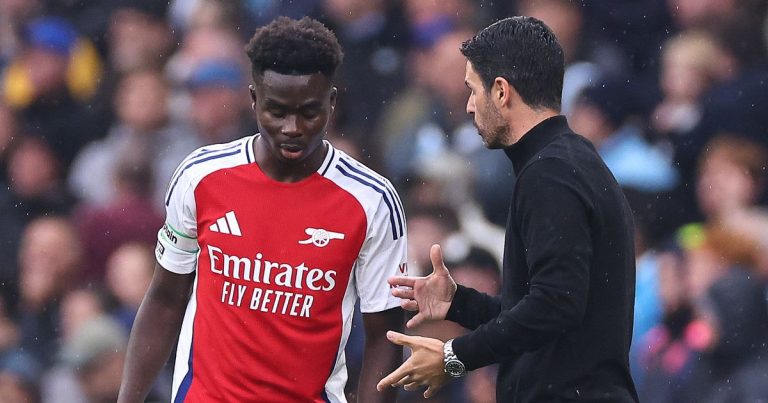 Arsenal : Mikel Arteta sur les ambitions de Bukayo Saka