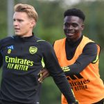 Arsenal : Mises à jour sur les blessures de Saka et Odegaard