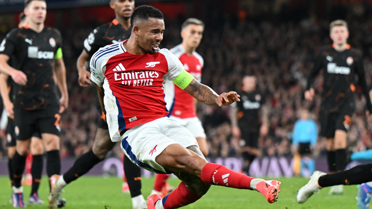 Arsenal s'impose en Ligue des champions, attention à Gabriel Jesus