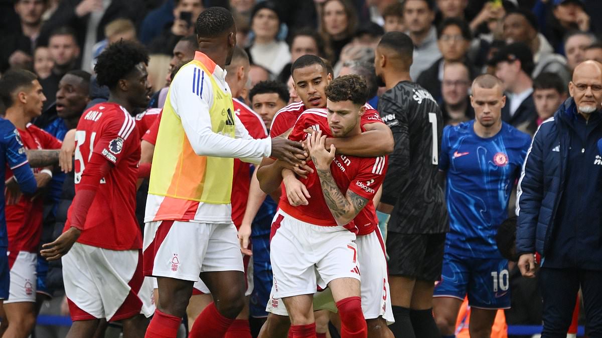 Bagarre lors du match Chelsea-Nottingham Forest : Neco Williams impliqué