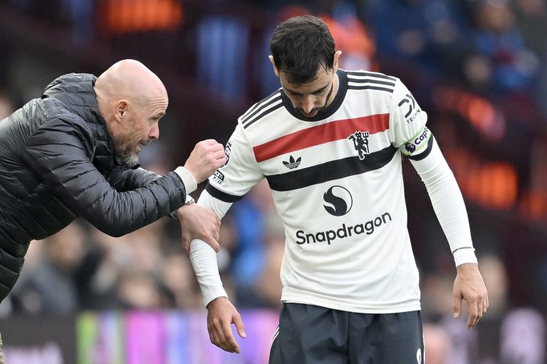 Bruno Fernandes : Pas de tensions avec Erik ten Hag chez Man United