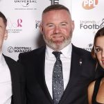 Coleen Rooney et Wayne à la cérémonie des Legends of Football