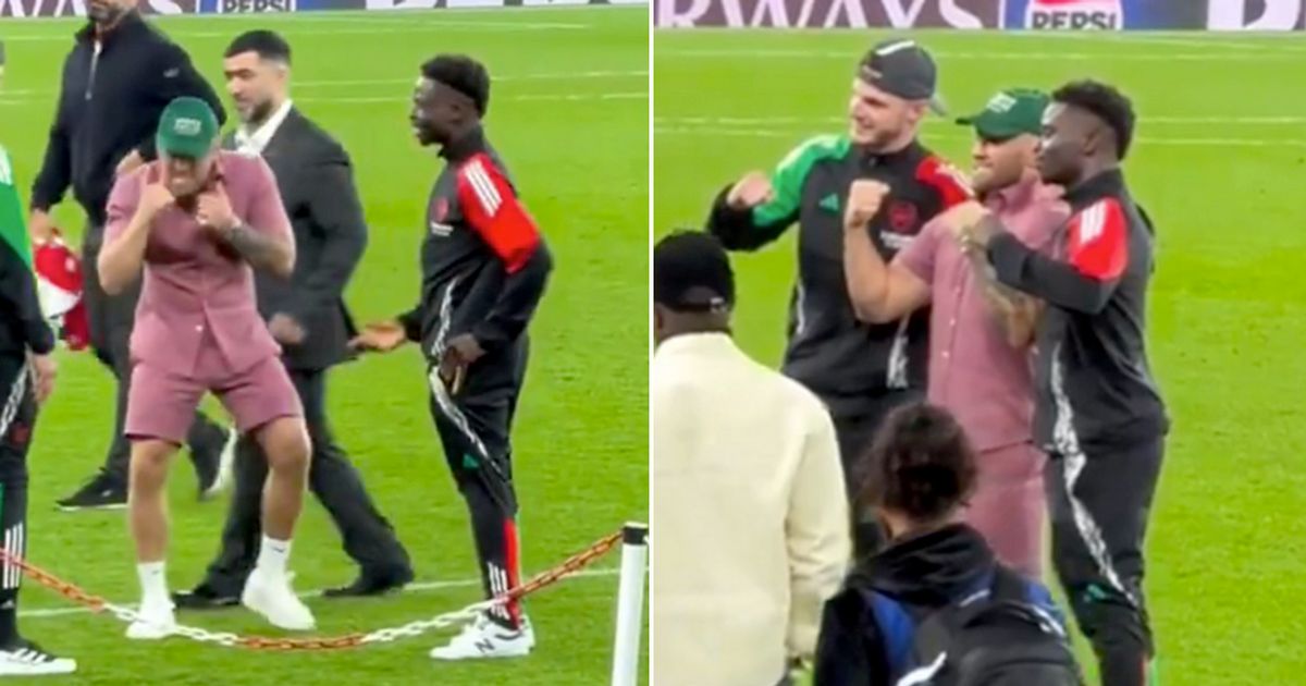 Conor McGregor et Bukayo Saka : Une rencontre inattendue après le match