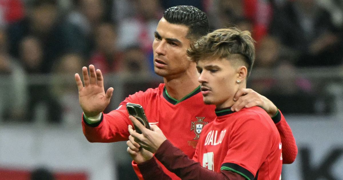 Cristiano Ronaldo prêt pour son premier match à Hampden