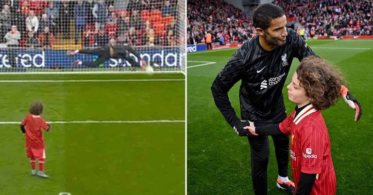 David James en colère après avoir sauvé des pénaltys d'un enfant