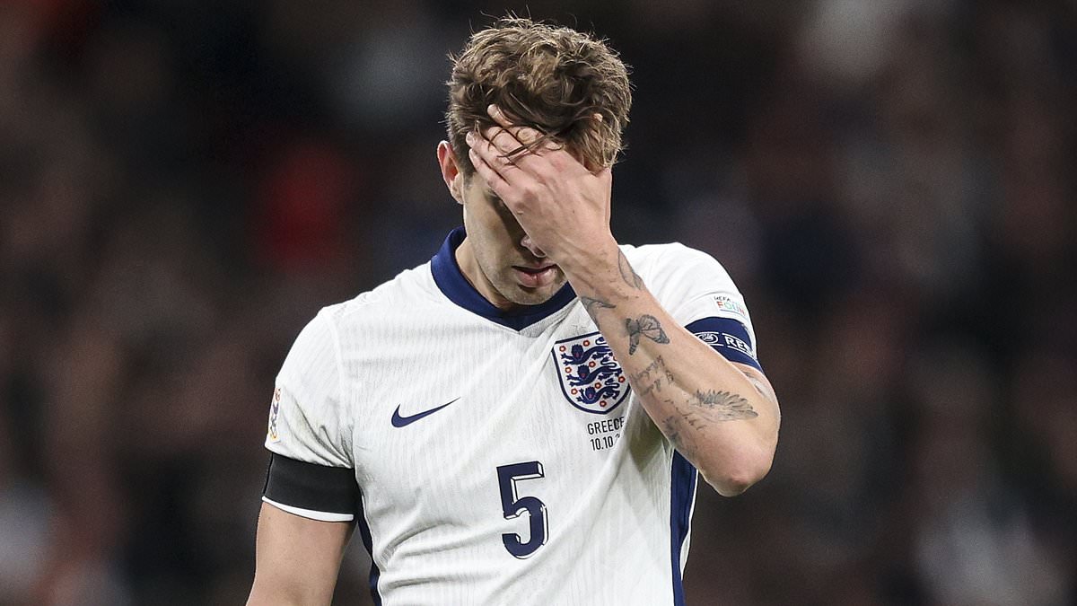 Défaite choc d'Angleterre contre la Grèce : John Stones réagit