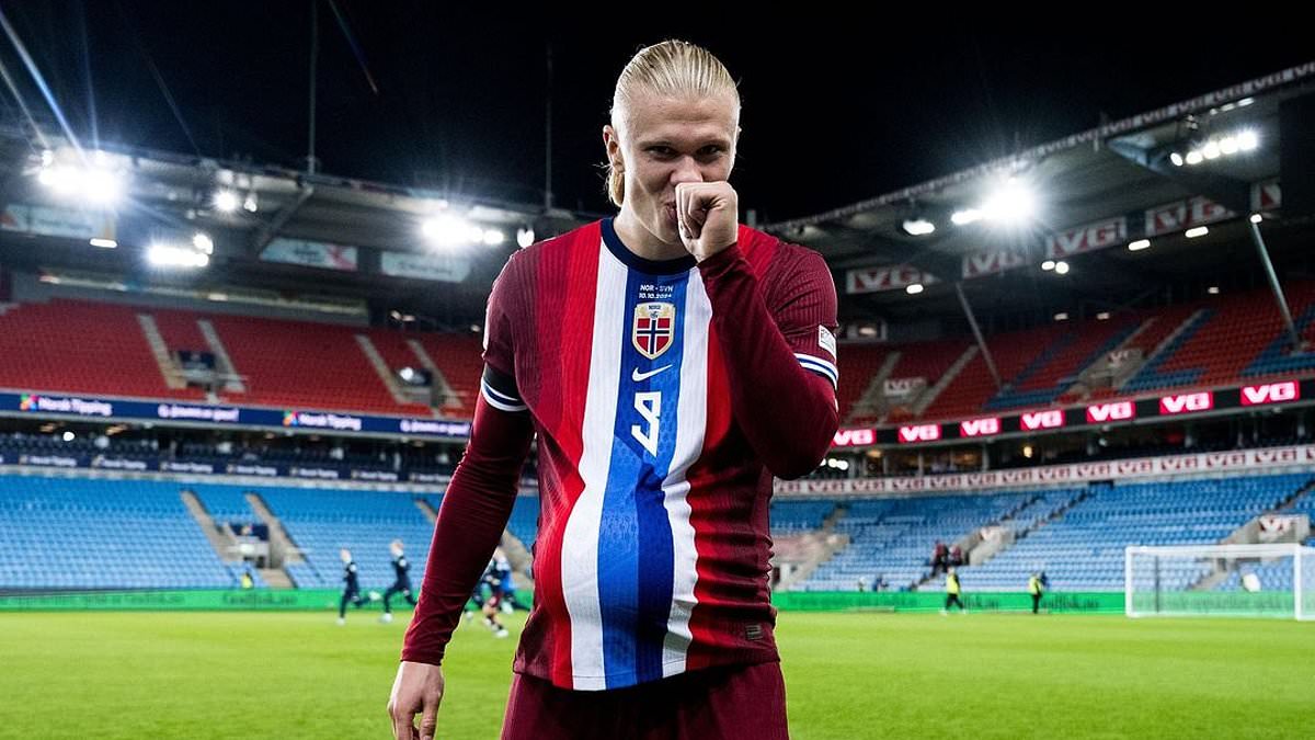 Erling Haaland devient le meilleur buteur de Norvège et annonce une grossesse