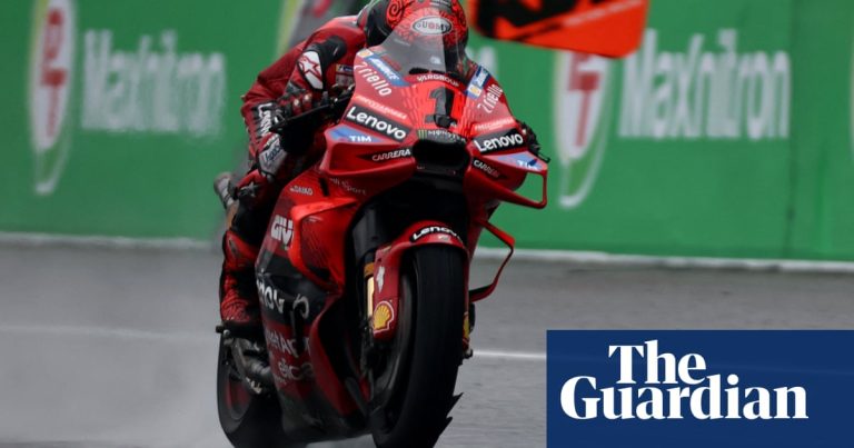 Francesco Bagnaia remporte le GP de Thaïlande sous la pluie