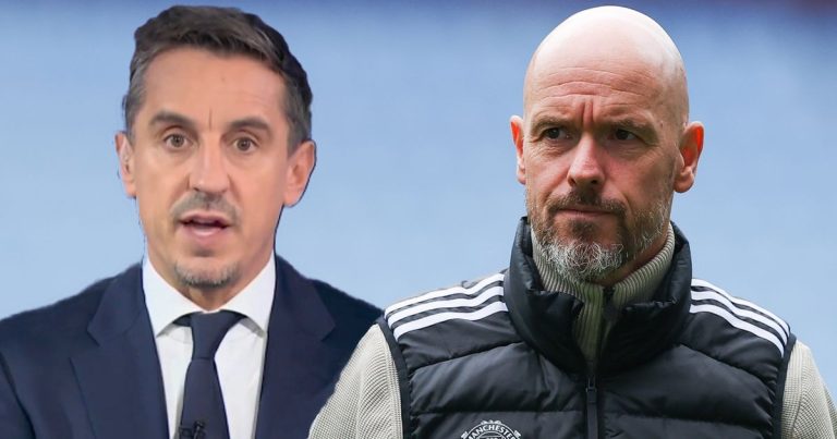 Gary Neville met en garde Erik ten Hag sur l'avenir à Man Utd