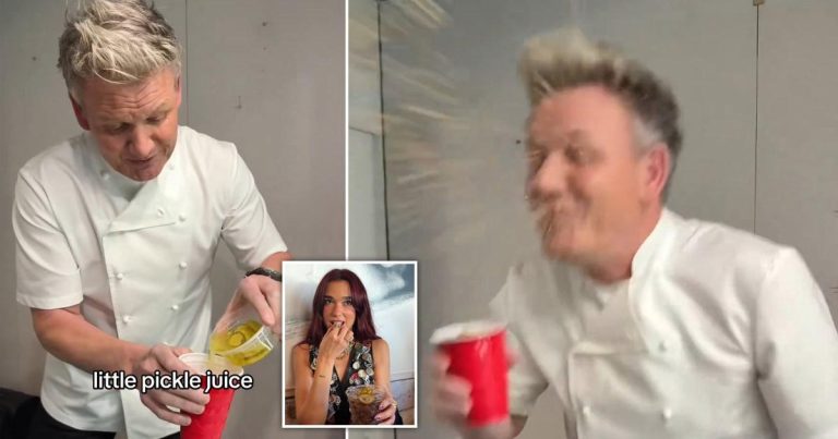 Gordon Ramsay critique la recette de cocktail de Dua Lipa