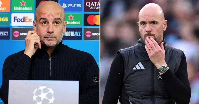 Guardiola soutient Ten Hag après son départ de Manchester United