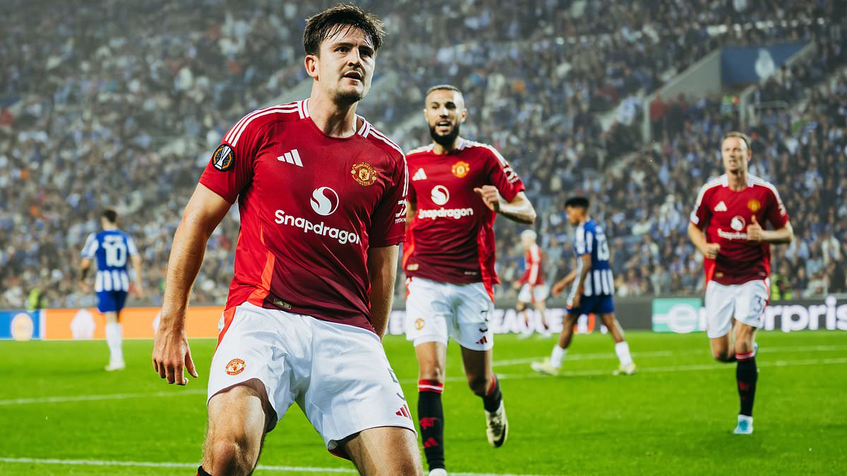 Harry Maguire, héros inattendu de Manchester United face à Porto