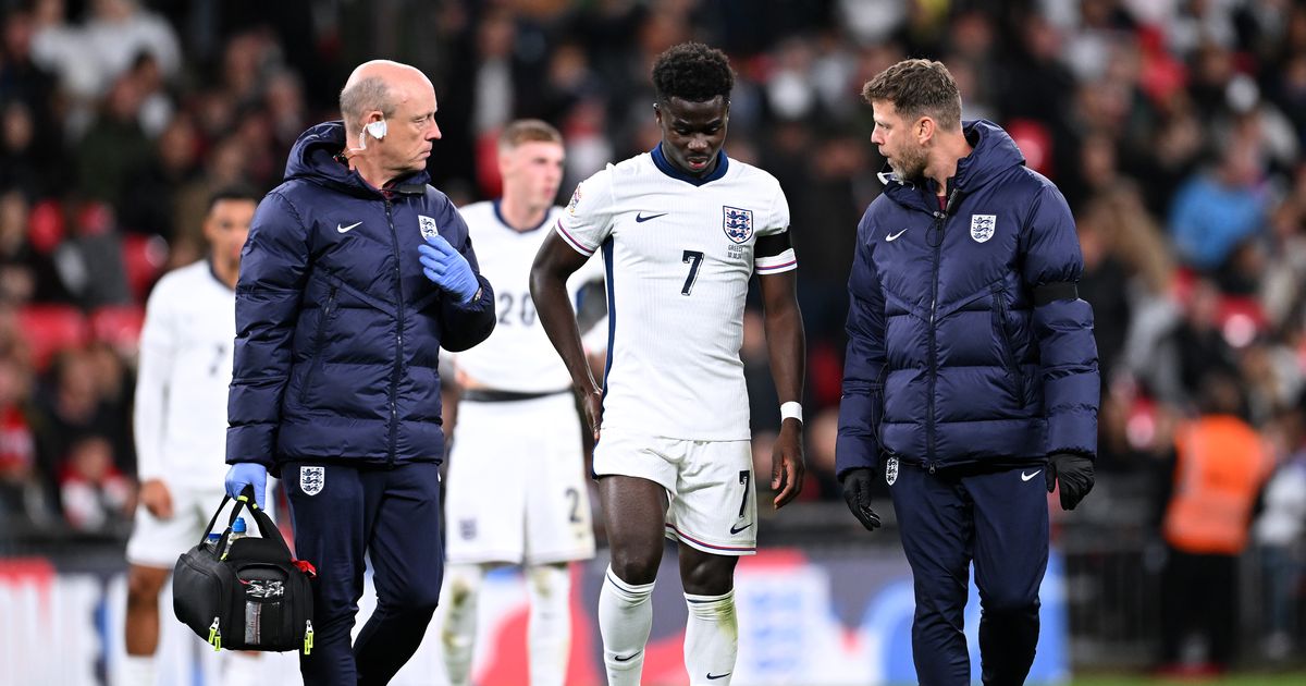 Inquiétude pour Arsenal après la blessure de Bukayo Saka