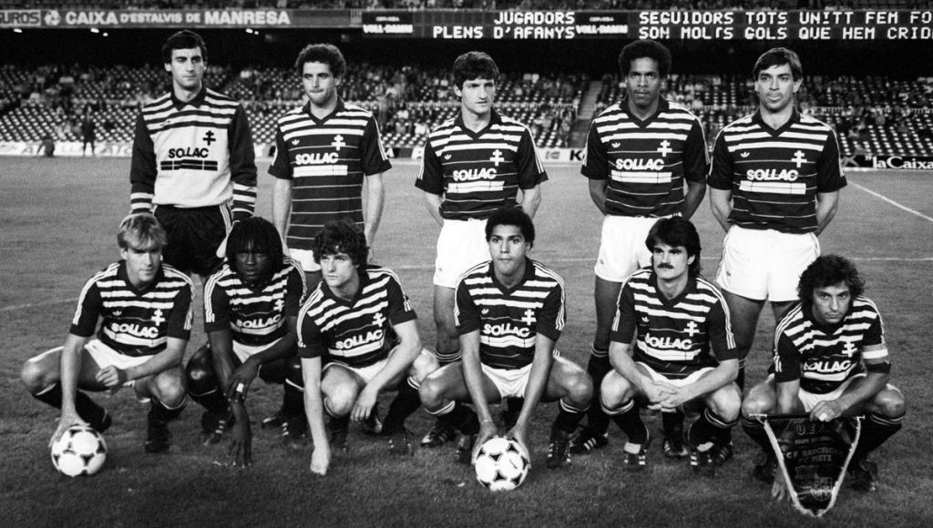 Le FC Metz crée l'exploit en éliminant Barcelone en 1984