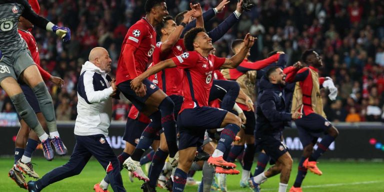 Le LOSC crée l'exploit face au Real Madrid en Ligue des champions