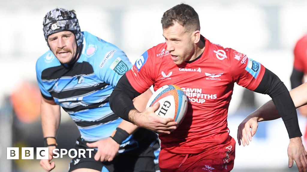 Les Scarlets s'imposent face à Cardiff avec deux essais de Davies