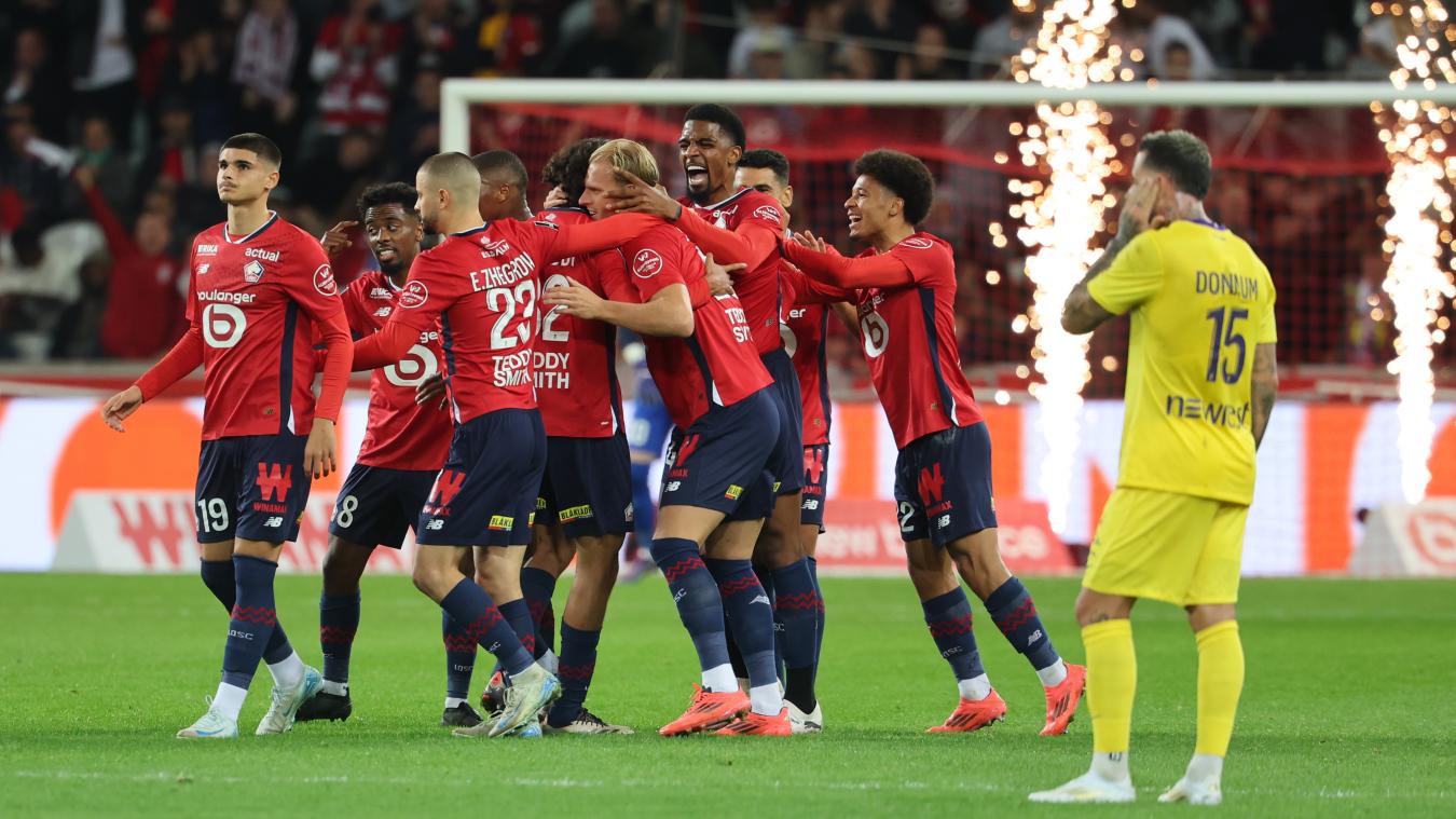 Lille enchaîne et se rapproche du top 3 en Ligue 1