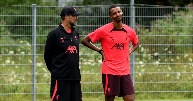 Liverpool : Klopp et l'héritage de Matip avant le choc contre Chelsea