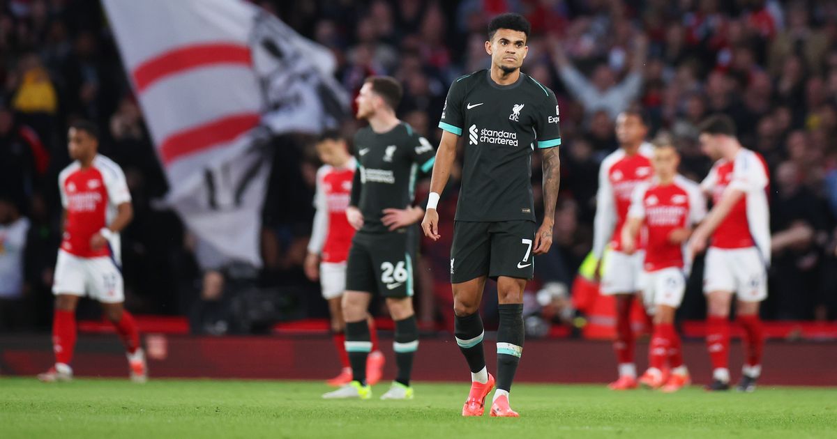 Liverpool rate une occasion face à Arsenal en Premier League