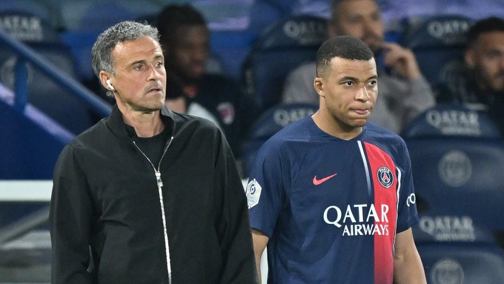 Luis Enrique critique Kylian Mbappé avant le choc face à Barcelone