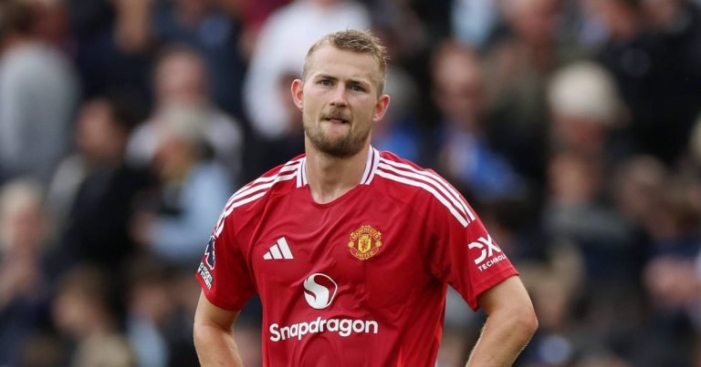 Matthijs De Ligt critiqué après la rencontre Manchester United-Porto