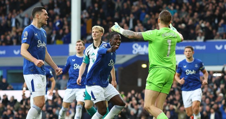 Michael Keane : Pilier de la défense d'Everton cette saison