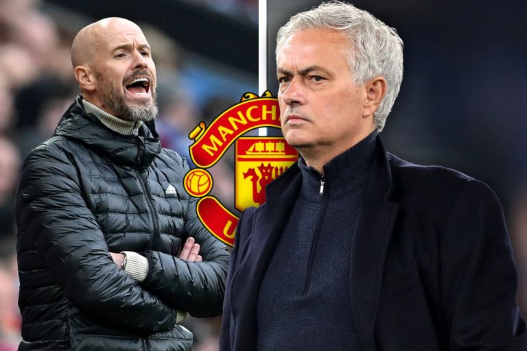 Mourinho menace l'avenir de Ten Hag à Manchester United