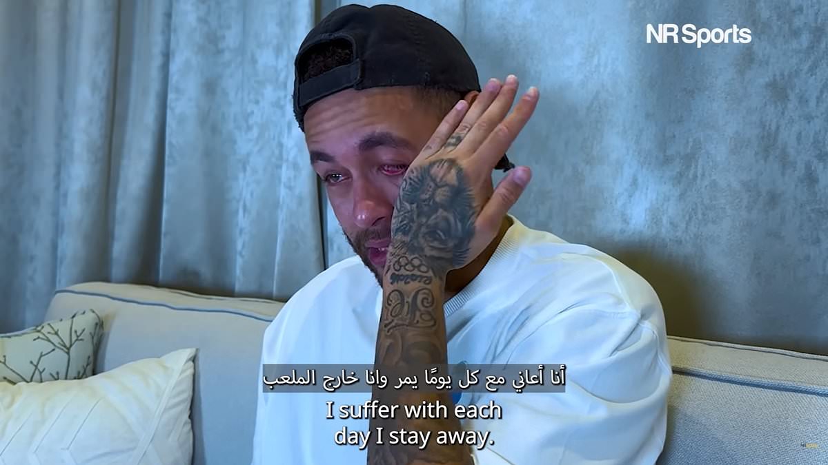 Neymar en larmes : son retour tant attendu au football !