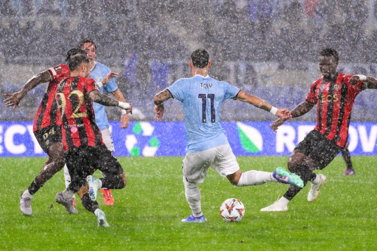 Nice s'incline lourdement face à la Lazio en Ligue Europa