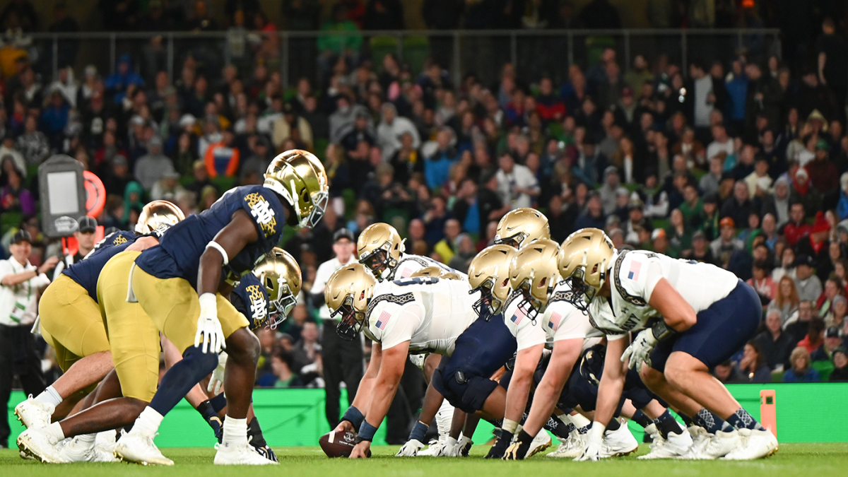 Notre Dame vs Navy : Duel décisif pour les playoffs de football universitaire