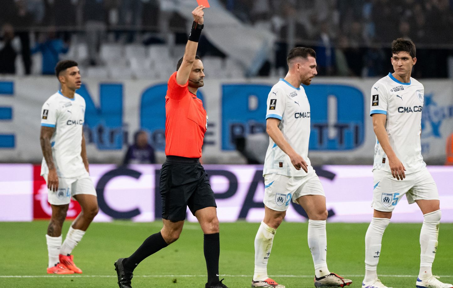 OM : De Zerbi et les cartons rouges, un match difficile