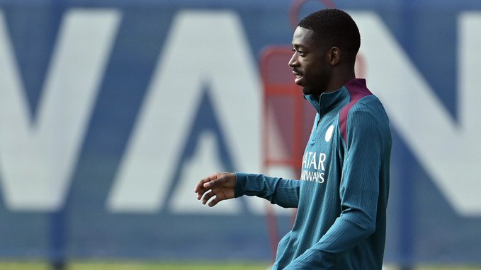 Ousmane Dembélé malade : absence à l'entraînement du PSG