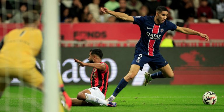 PSG accroché à Nice : Monaco prend la tête de la Ligue 1