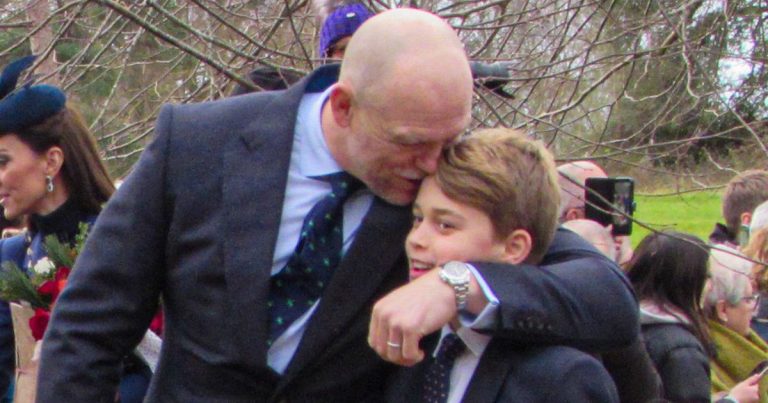 Prince George, jeune supporter d'Aston Villa révélé par Mike Tindall