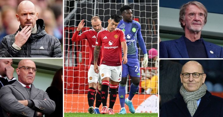 Réunion de crise à Man Utd : Qui décidera du sort de Ten Hag ?