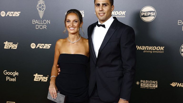 Rodri, vainqueur présumé du Ballon d'Or, à Paris