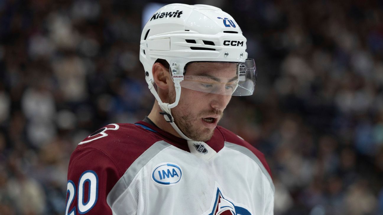 Ross Colton forfait 6-8 semaines pour les Avalanche