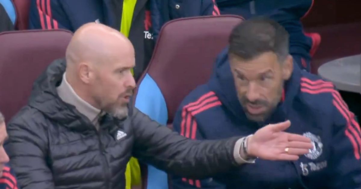 Ten Hag et Van Nistelrooy en désaccord sur le banc de Man Utd