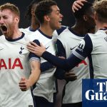 Tottenham résiste à Manchester City et entrevoit un avenir meilleur