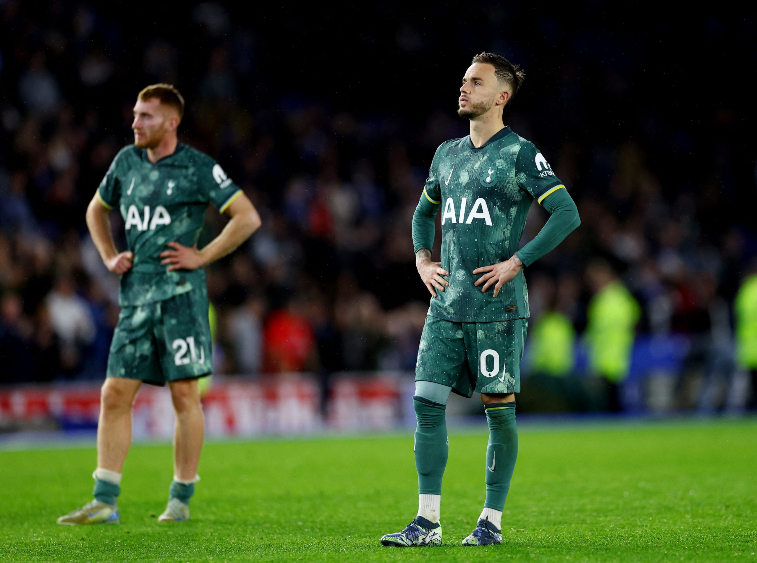 Tottenham s'effondre à Brighton après avoir mené 2-0