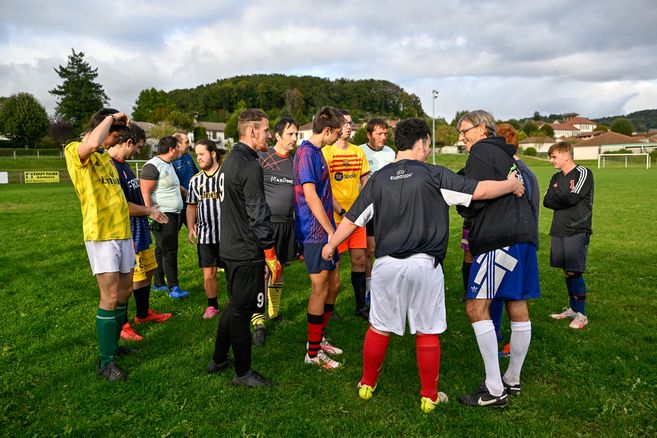 Une équipe de foot handicapée dans le Cantal : une victoire sociale