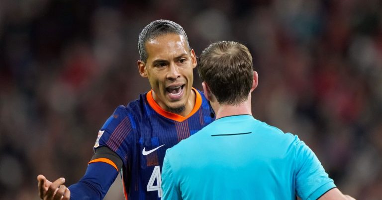 Virgil van Dijk expulsé, les Pays-Bas arrachent le nul contre la Hongrie