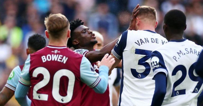 West Ham : Mohammed Kudus exclu après une défaite contre Tottenham