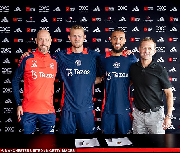 Matthijs De Ligt et Noussair Mazraoui sont arrivés à United de Bayern Munich